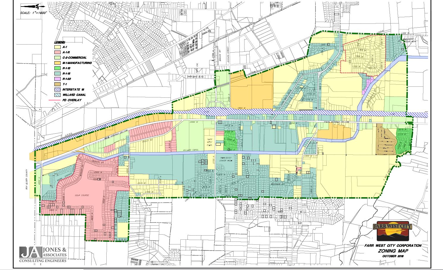 Maps Farr West City